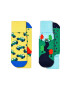 Happy Socks Παιδικές κάλτσες Antislip Into The Wild Sock 2-pack - Pepit.gr