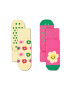 Happy Socks Παιδικές κάλτσες Kids Smiley Daisy 2-pack - Pepit.gr