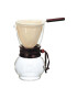 Hario Σετ για την παρασκευή καφέ υπερχείλισης Woodneck Drip Pot 3 Cup - Pepit.gr