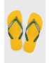 Havaianas Σαγιονάρες BRASIL LOGO χρώμα: κίτρινο 4110850.1740 - Pepit.gr