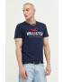 Hollister Co. Βαμβακερό μπλουζάκι - Pepit.gr