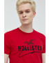 Hollister Co. Βαμβακερό μπλουζάκι - Pepit.gr