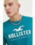 Hollister Co. Βαμβακερό μπλουζάκι - Pepit.gr