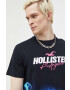 Hollister Co. Βαμβακερό μπλουζάκι - Pepit.gr