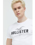 Hollister Co. Βαμβακερό μπλουζάκι - Pepit.gr