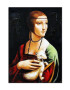 Inne Ελαιογραφία Leonardo Da Vinci Lady with an Ermine - Pepit.gr