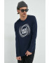 Jack & Jones Βαμβακερή μπλούζα με μακριά μανίκια JCOLUCA TEE LS CREW NECK FST - Pepit.gr