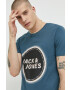 Jack & Jones Βαμβακερό μπλουζάκι - Pepit.gr