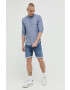 Jack & Jones Πουκάμισο με μείγμα από λινό JJESUMMER - Pepit.gr