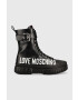 Love Moschino Δερμάτινα workers - Pepit.gr