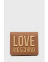 Love Moschino Πορτοφόλι χρώμα: καφέ - Pepit.gr