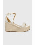 MICHAEL Michael Kors Σανδάλια Michael Kors Serena Wedge Espadrille - Pepit.gr