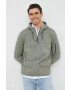 Pepe Jeans Βαμβακερή μπλούζα steven hoodie χρώμα: πράσινο με κουκούλα - Pepit.gr