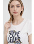 Pepe Jeans Βαμβακερό μπλουζάκι Bernardette - Pepit.gr