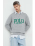 Polo Ralph Lauren Μπλούζα χρώμα: γκρι - Pepit.gr