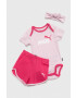 Puma Βρεφικό βαμβακερό σετ Minicats Bow Newborn Set - Pepit.gr