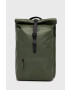 Rains Σακίδιο πλάτης 13160 Rolltop Rucksack χρώμα: μαύρο - Pepit.gr