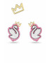 Swarovski Σκουλαρίκι POP SWAN 3-pack - Pepit.gr