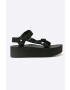 Teva Σανδάλια Flatform Universal BLK - Pepit.gr