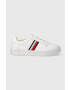 Tommy Hilfiger Δερμάτινα αθλητικά παπούτσια ESSENTIAL COURT SNEAKER STRIPES - Pepit.gr