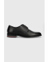 Tommy Hilfiger Δερμάτινα κλειστά παπούτσια CORPORATE HILFIGER LEATHER SHOE - Pepit.gr