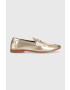 Tommy Hilfiger Δερμάτινα μοκασίνια TH LOAFER GOLDEN - Pepit.gr