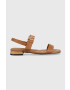 Tommy Hilfiger Δερμάτινα σανδάλια HARDWARE FLAT SANDAL - Pepit.gr