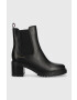 Tommy Hilfiger Δερμάτινες μπότες τσέλσι ESSENTIAL MIDHEEL LEATHER BOOTIE - Pepit.gr