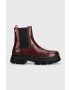 Tommy Hilfiger Δερμάτινες μπότες τσέλσι Preppy Outdoor Low Boot - Pepit.gr