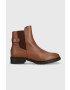 Tommy Hilfiger Δερμάτινες μπότες τσέλσι Th Leather Flat Boot - Pepit.gr