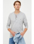 Tommy Hilfiger Longsleeve χρώμα: γκρι - Pepit.gr