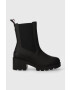 Tommy Hilfiger Μπότες τσέλσι RUBBERIZED MID HEEL BOOT - Pepit.gr