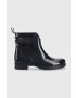 Tommy Hilfiger Ουέλλινγκτον Ankle Rainboot With Metal Detail - Pepit.gr