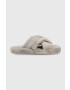 Tommy Hilfiger Παντόφλες Comfy Home Slippers With Straps χρώμα: γκρι - Pepit.gr