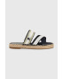 Tommy Hilfiger Παντόφλες GOLDEN WEBBING SANDAL - Pepit.gr