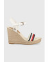 Tommy Hilfiger Σανδάλια CORPORATE WEDGE - Pepit.gr