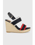 Tommy Hilfiger Σανδάλια RWB FEMININE WEDGE - Pepit.gr