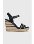 Tommy Hilfiger Σανδάλια SEASONAL WEBBING WEDGE - Pepit.gr