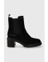 Tommy Hilfiger Σουέτ μπότες τσέλσι ESSENTIAL MIDHEEL SUEDE BOOTIE - Pepit.gr