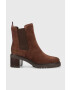 Tommy Hilfiger Σουέτ μπότες τσέλσι Outdoor Chelsea Mid Heel Boot - Pepit.gr