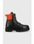 Tommy Jeans Αρβύλες Padded Lace Up Heritage Boot - Pepit.gr