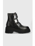 Tommy Jeans Δερμάτινες μπότες TJW CHUNKY BOOT HARDWARE - Pepit.gr