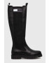 Tommy Jeans Μπότες TJW HIGH SHAFT BOOT - Pepit.gr