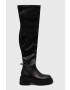 Tommy Jeans Μπότες TJW OVER THE KNEE BOOTS - Pepit.gr