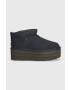 Ugg Μπότες χιονιού σουέτ Classic Ultra Mini Platform - Pepit.gr