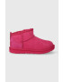 Ugg Μπότες χιονιού σουέτ για παιδιά KIDS CLASSIC ULTRA MINI - Pepit.gr