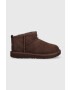 Ugg Μπότες χιονιού σουέτ για παιδιά KIDS CLASSIC ULTRA MINI - Pepit.gr