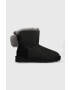 Ugg Μπότες χιονιού σουέτ για παιδιά W Mini Bailey Fuzzy Bow - Pepit.gr