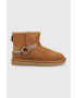 Ugg Μπότες χιονιού σουέτ W Classic Mini Chains Ii - Pepit.gr