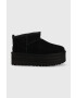 Ugg Μπότες χιονιού σουέτ W Classic Ultra Mini Platform - Pepit.gr